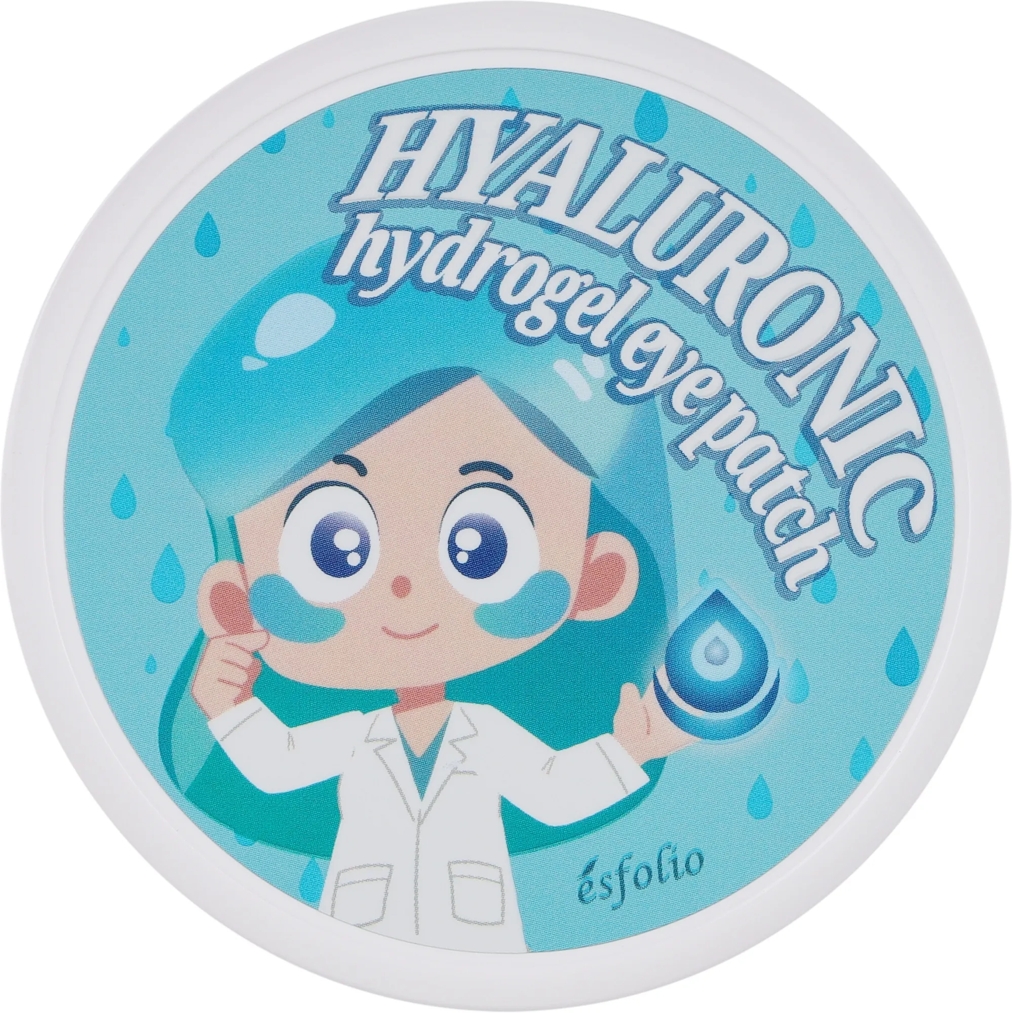 Patch gel sotto gli occhi con acido ialuronico