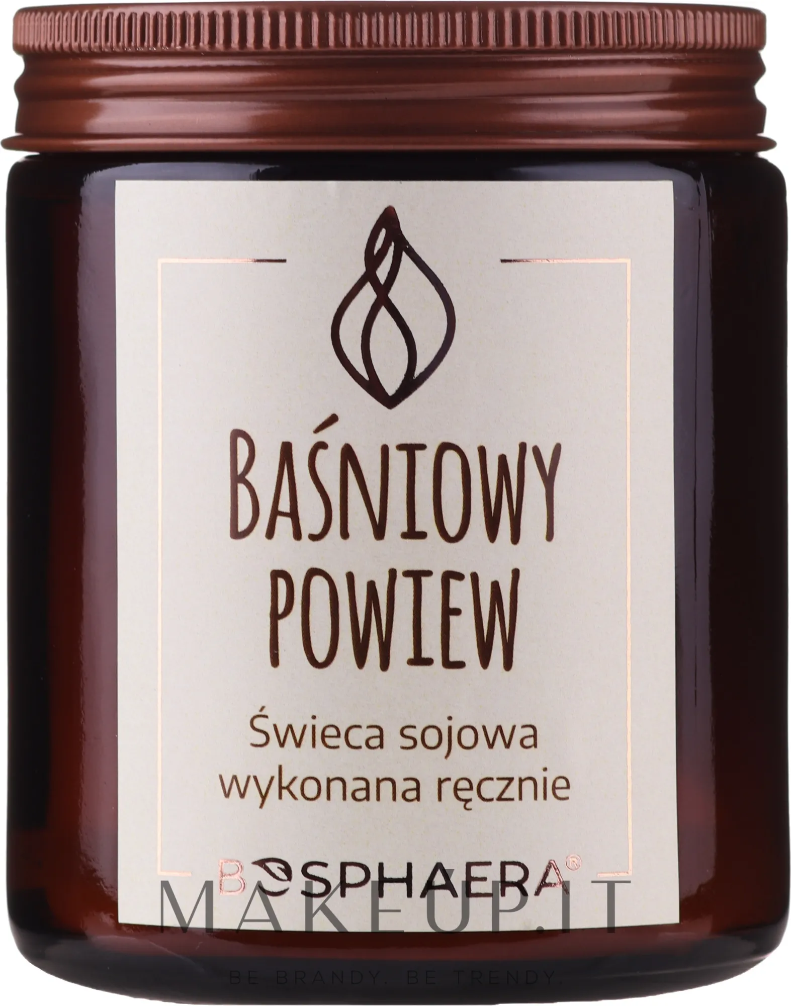 Candela profumata in cera di soia "Brezza Favolosa"