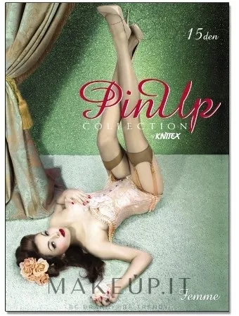 Calze autoreggenti "Femme", 15 Den, naturel