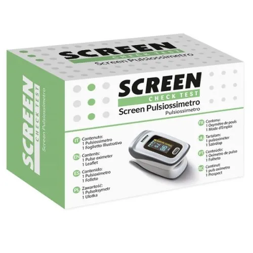 PULSIOSSIMETRO SCREEN CHECK TEST