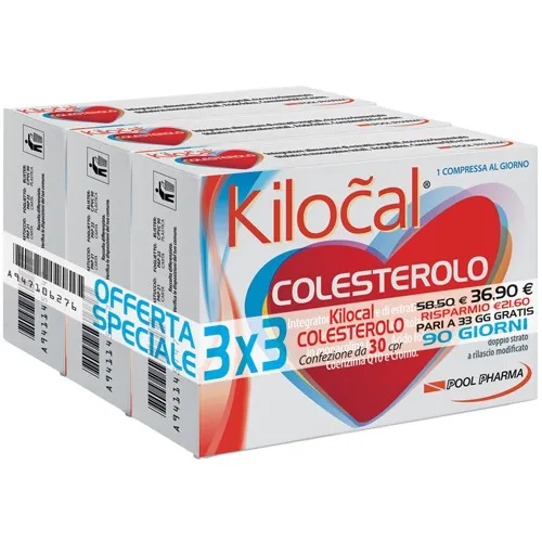 Kilocal Colesterolo - Formato 30 compresse