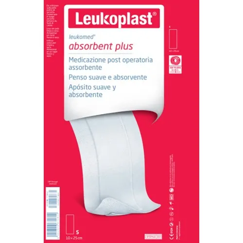Leukomed medicazione post - operatoria in tessuto non tessuto 10 x 25 cm