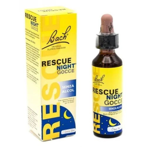 Rescue original night gocce 20 ml - Intervento immediato nelle situazioni di stress