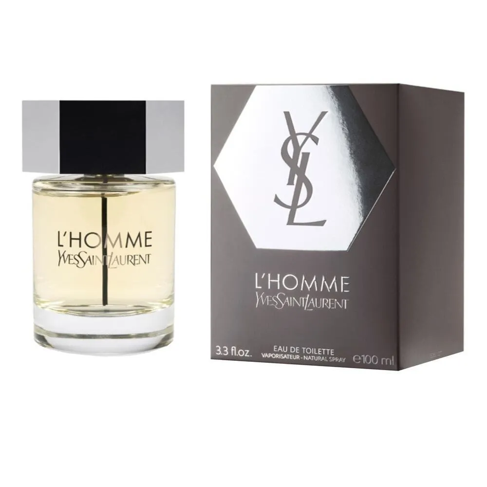 YVES SAINT LAURENT HOMME EAU DE TOILETTE SPRAY 100 ML