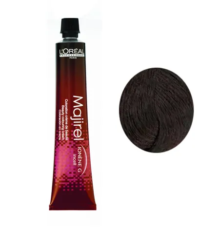 L'Oreal Professionnel MAJIREL TUBO TINTA N.4.15 CASTANO CENERE MOGANO 50 ML