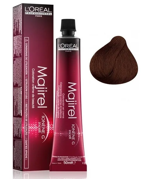 L'Oreal Professionnel MAJIREL TUBO TINTA N.5.4 CASTANO CHIARO RAME 50 ML