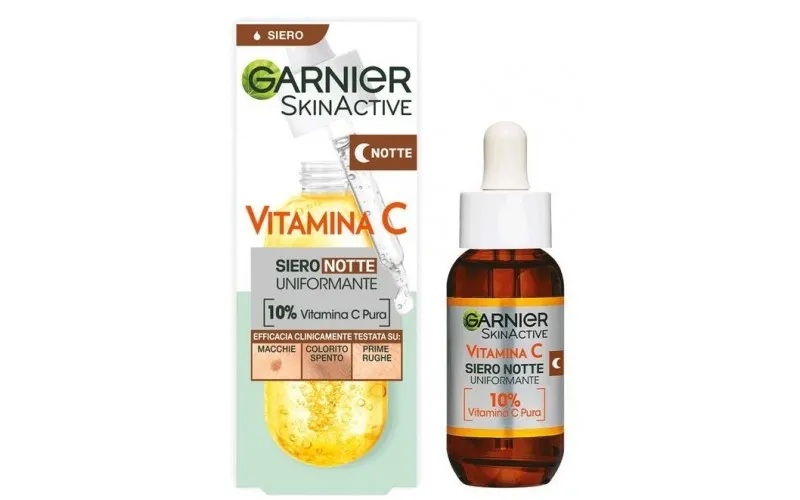 GARNIER VITAMINA C SIERO NOTTE UNIFORMANTE 30 ML
