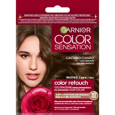 GARNIER COLOR SENSATION COLOR RETOUCH SENZA AMMONIACA N.5/0 CASTANO CHIARO