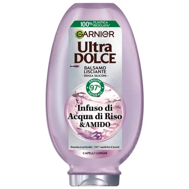 GARNIER ULTRA DOLCE BALSAMO RICE WATER 360 ML
