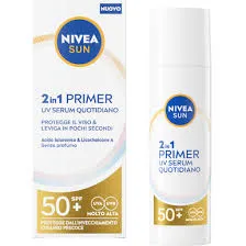 NIVEA SOLARE VISO SIERO 2IN1 PRIMER SFP.50+ 30 ML