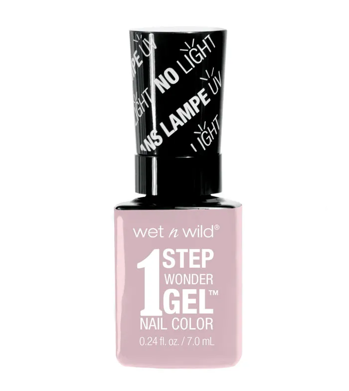 WET AND WILD 1 STEP WONDER GEL NAIL COLOR PALE IN