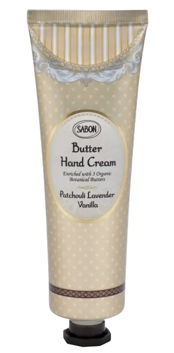 Crema burro per le mani "Patchouli & Lavanda & Vaniglia"