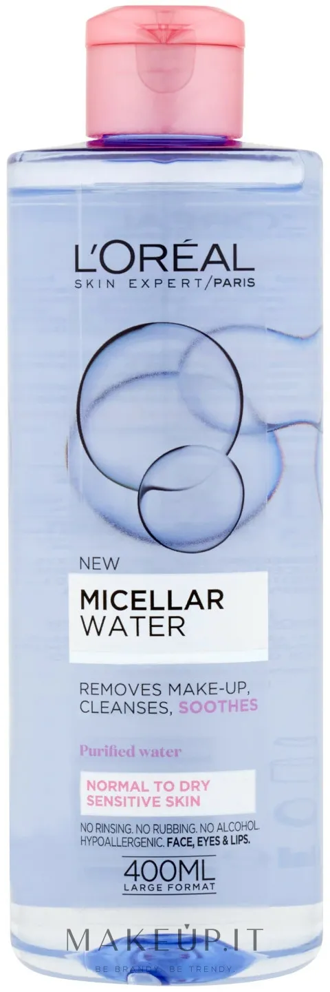 Acqua micellare per la pelle normale