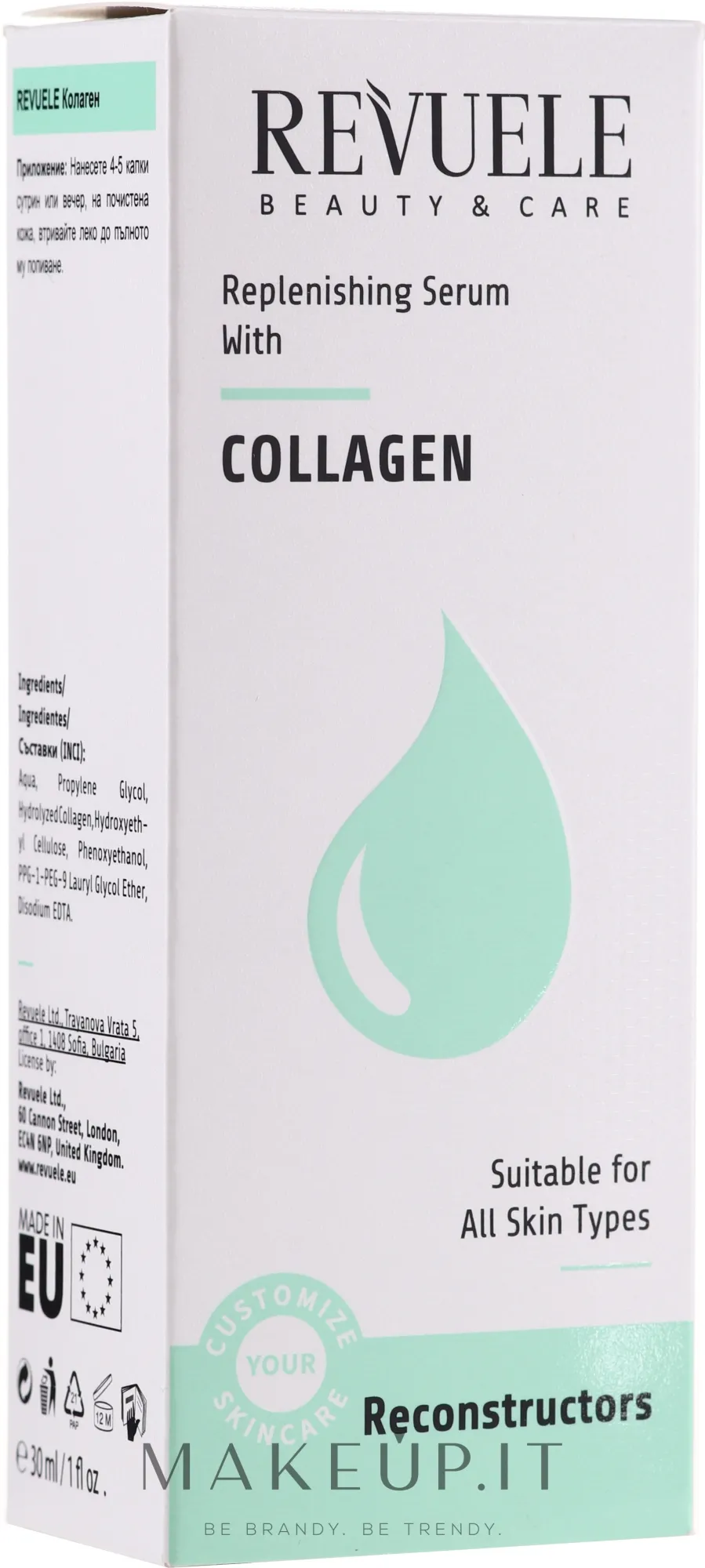 Siero rigenerante al collagene