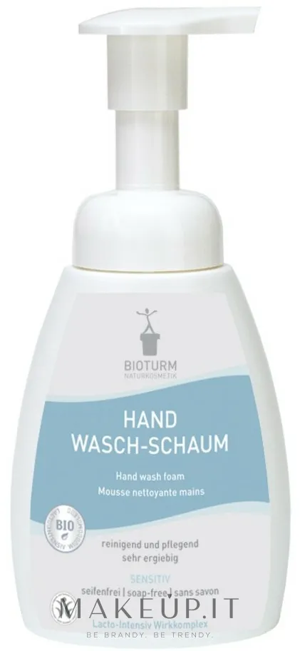 Schiuma detergente mani