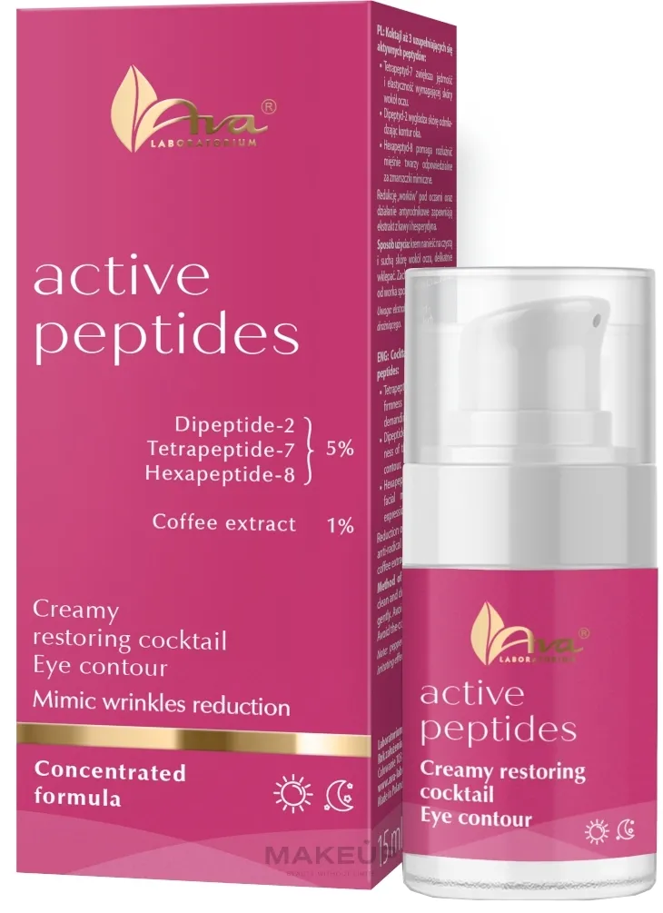 Cocktail rivitalizzante per la pelle del contorno occhi