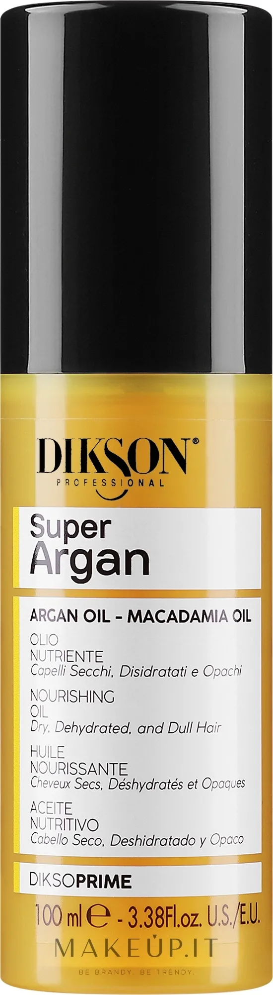 Olio di argan per capelli