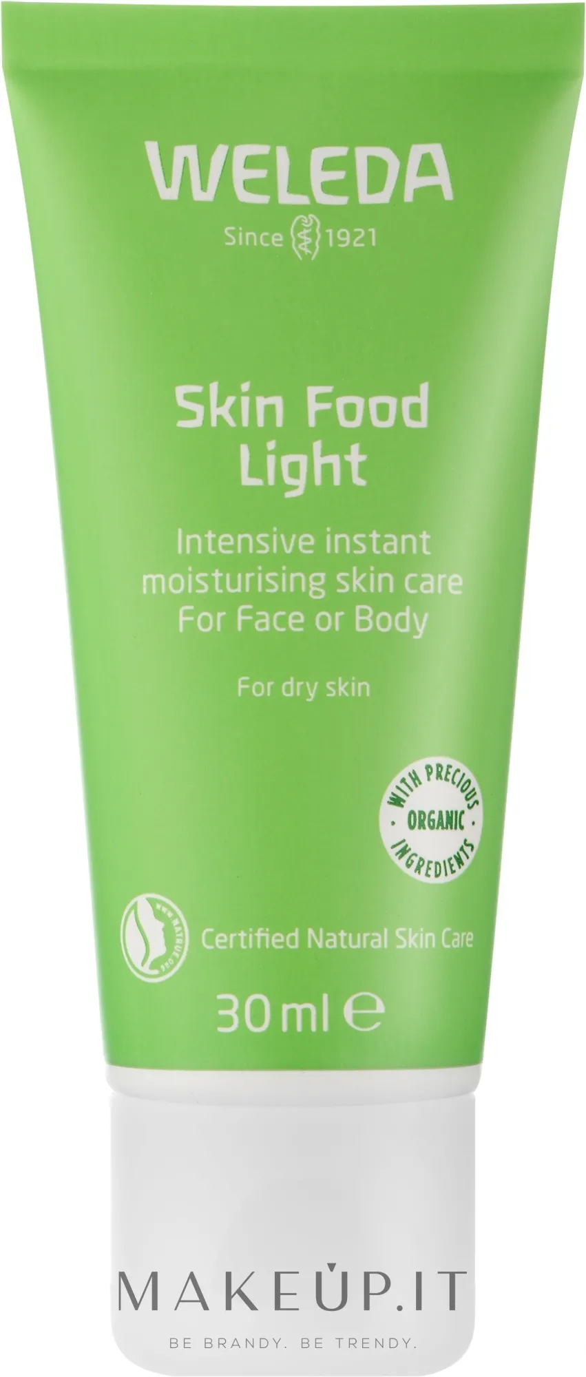 Crema nutriente universale leggera per viso e corpo