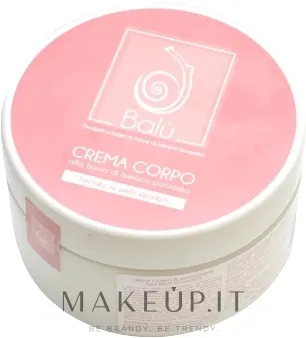 Crema corpo alla bava di lumaca purissima