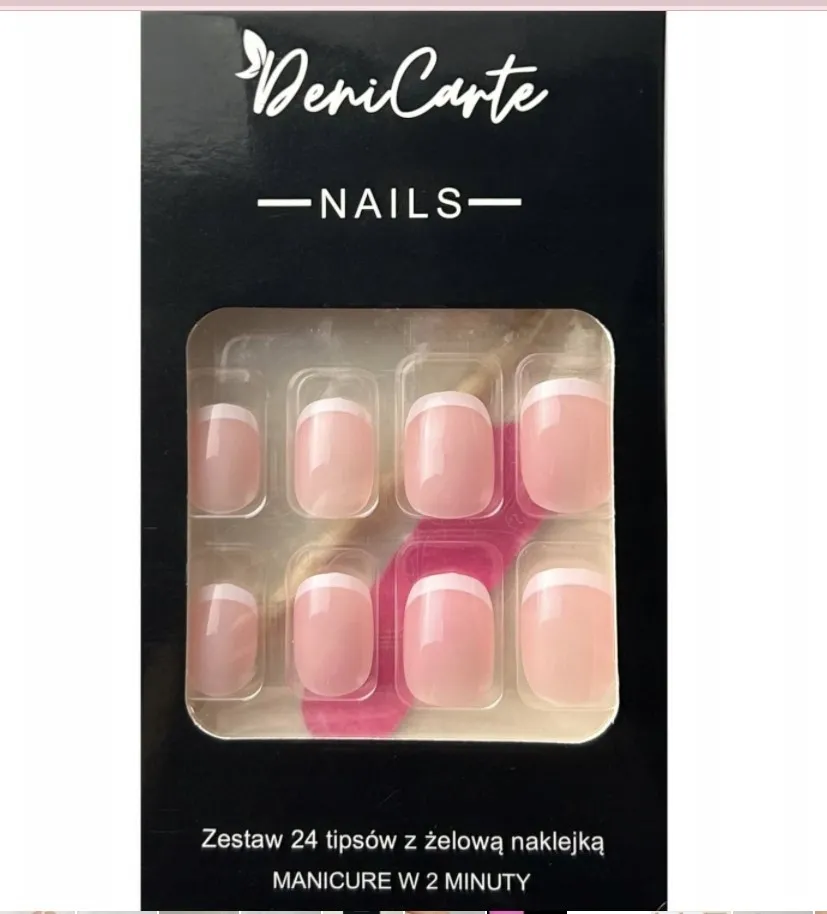 Unghie finte, ovali, 24 pz.