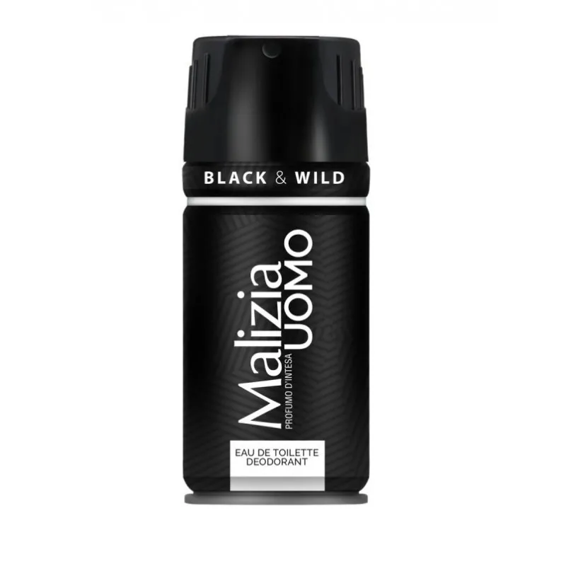 MALIZIA DEODORANTE UOMO BLACK E WILD SPRAY 150 ML
