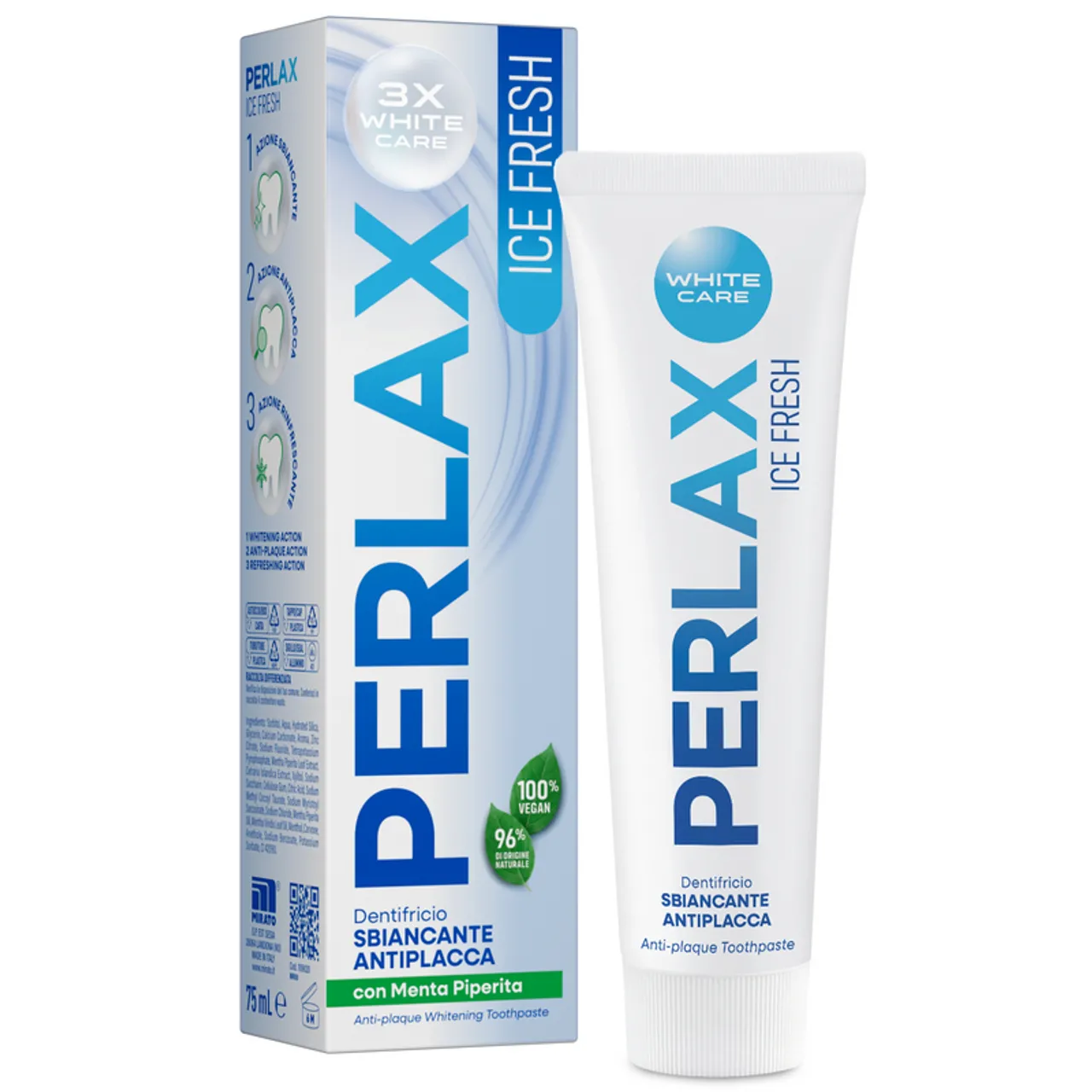 PERLAX ICE FRESH DENTIFRICIO 75 ML