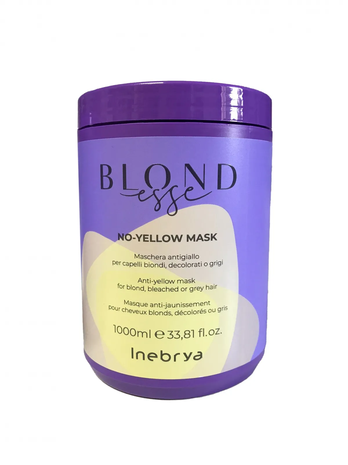 INEBRYA BLONDESSE NO YELLOW MASCHERA ANTIGIALLO 1000 GR.