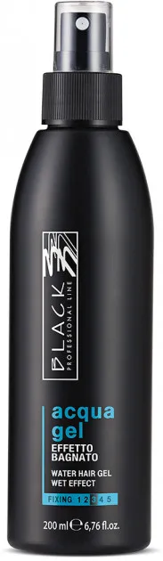 BLACK PROFESSIONAL LINE ACQUA GEL SPRAY EFFETTO BAGNATO 200 ML