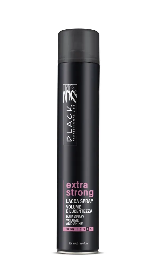 BLACK PROFESSIONAL LINE LACCA EXTRA STRONG SPRAY GAS 500 ML