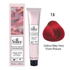 SILKY TECHNOBASIC COLORATION TINTURA N.7.6 BIONDO ROSSO 100 ML