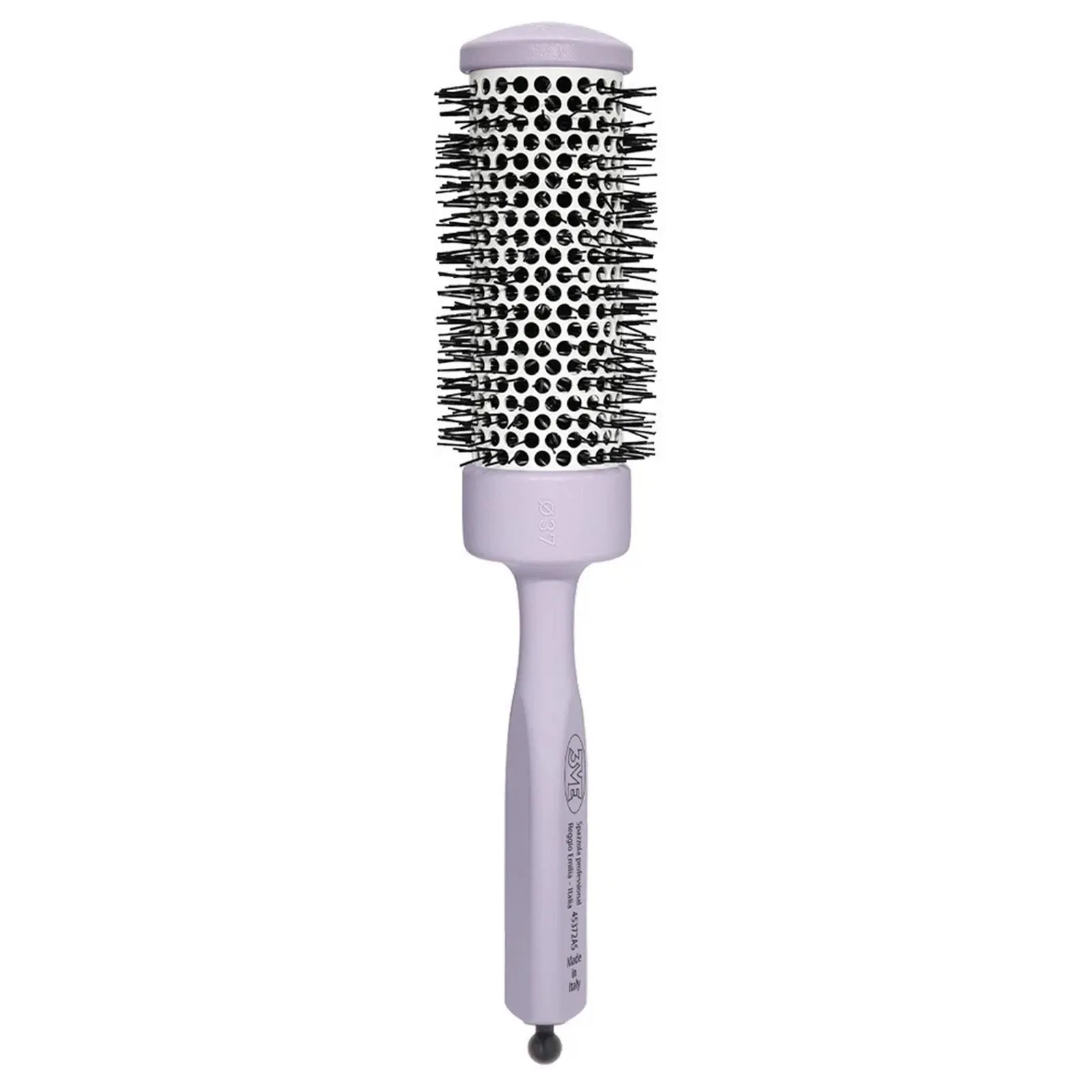 3VE MAESTRI ELVARES 3VE SPAZZOLA TERMICA CERAMICA MANICO TRIANGOLO LILLA DIAMETRO MM. 37