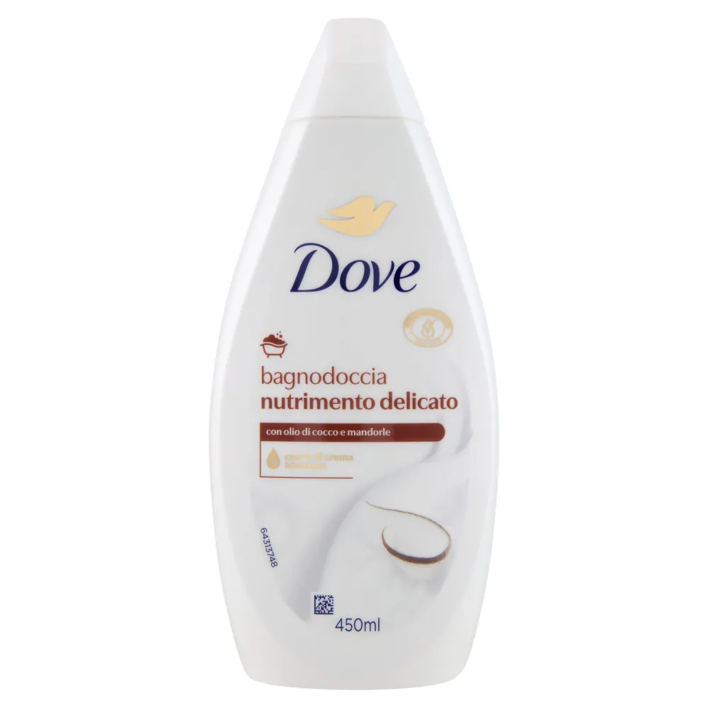 DOVE NUTRIMENTO DELICATO BAGNOSCHIUMA 450 ML