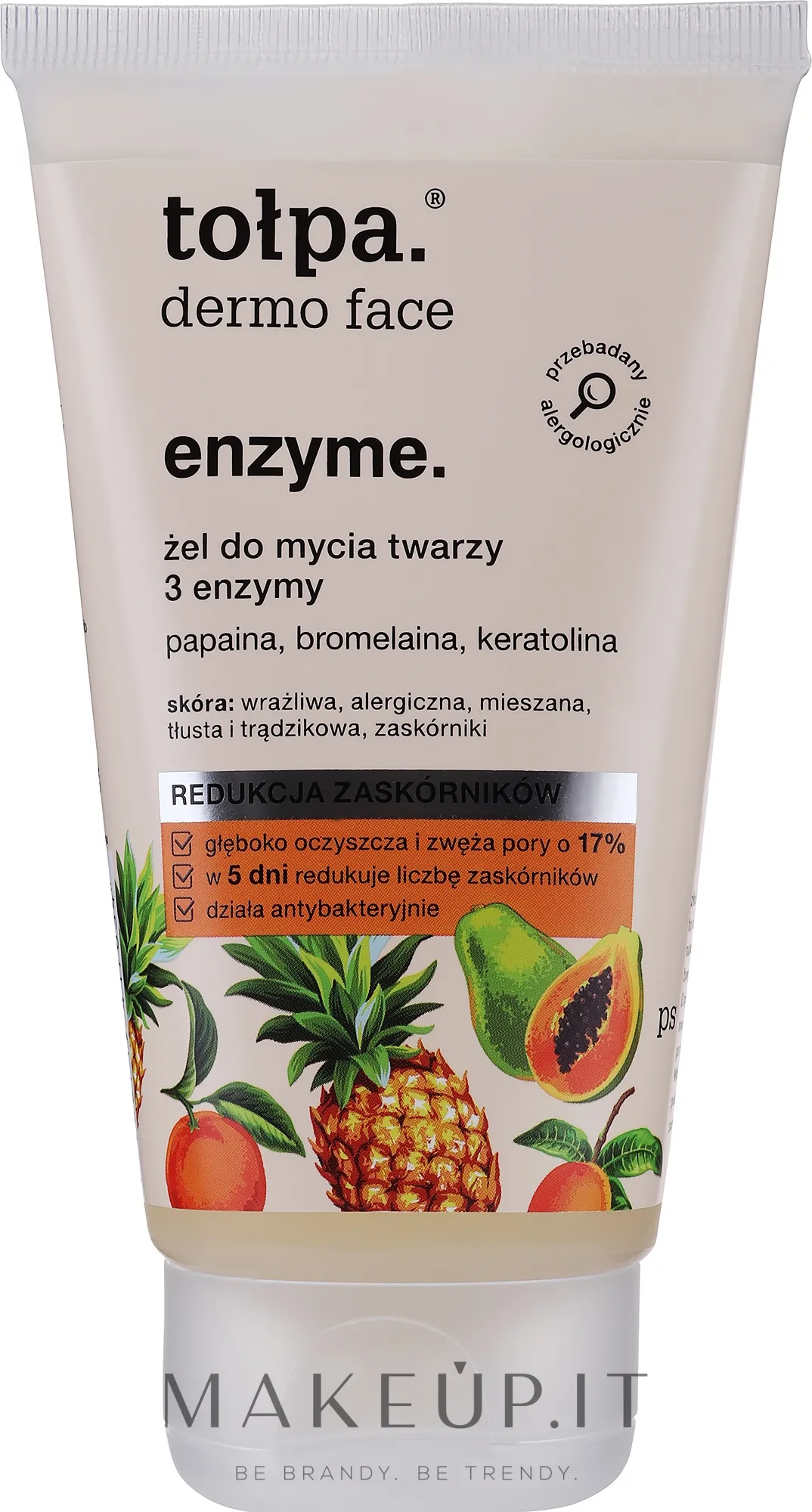 Gel detergente viso 3 enzimi