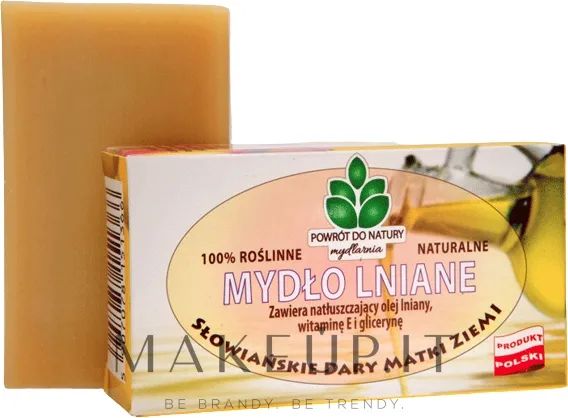 Sapone naturale, lino