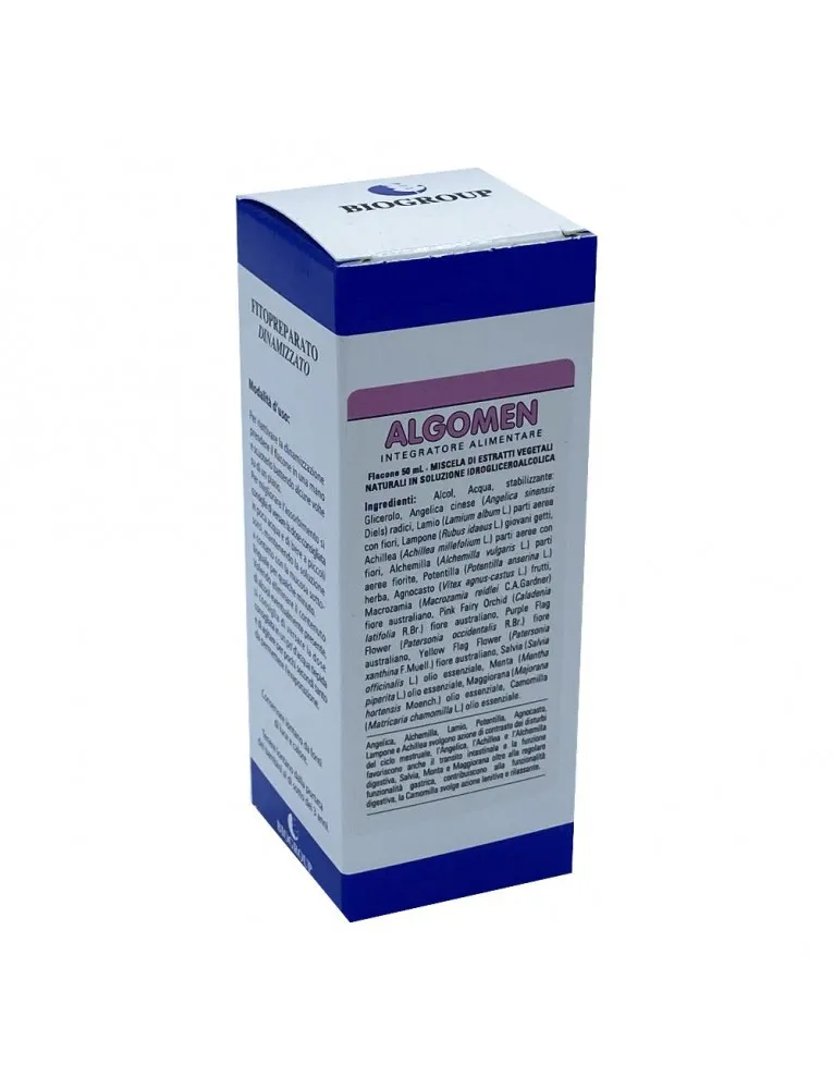 Algomen Soluzione Idroalcolica a base di Angelica 50ml