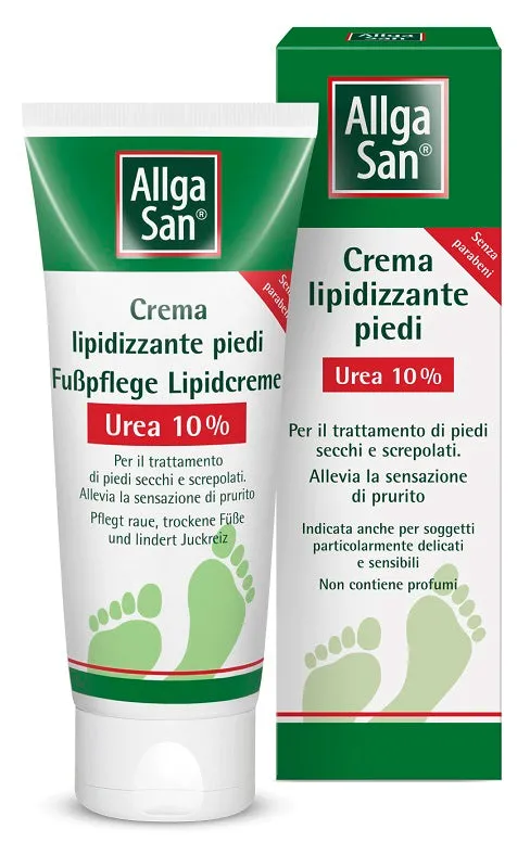 AllgaSan Allga San Crema Lipidizzante Piedi All' Urea 10% 100 ml