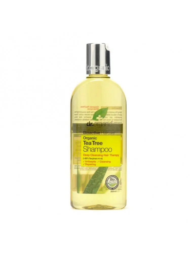Dr Organic Organic Tea Tree Shampoo 265ml