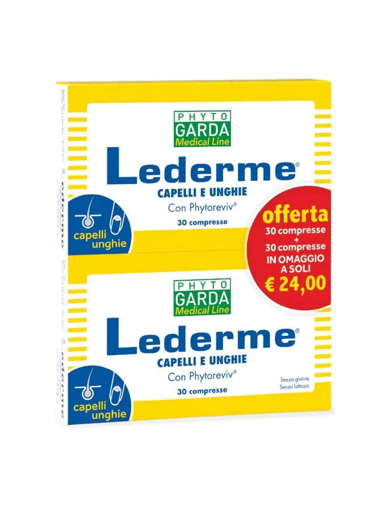 Lederme Capelli-Unghie 30+30 Compresse