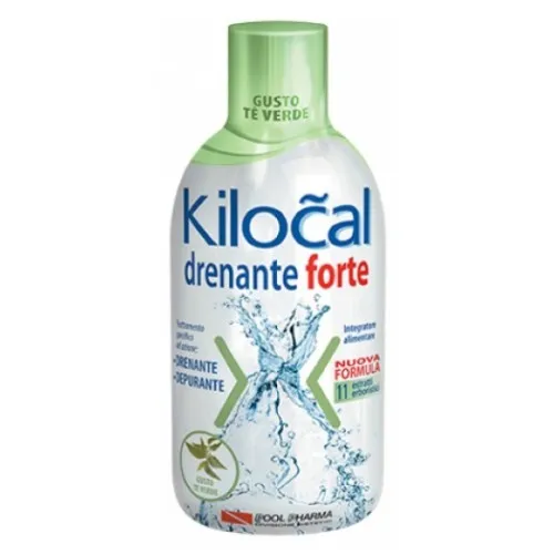 Kilocal Drenante Forte The  Verde drenante e depurativo - Flacone 500 ml