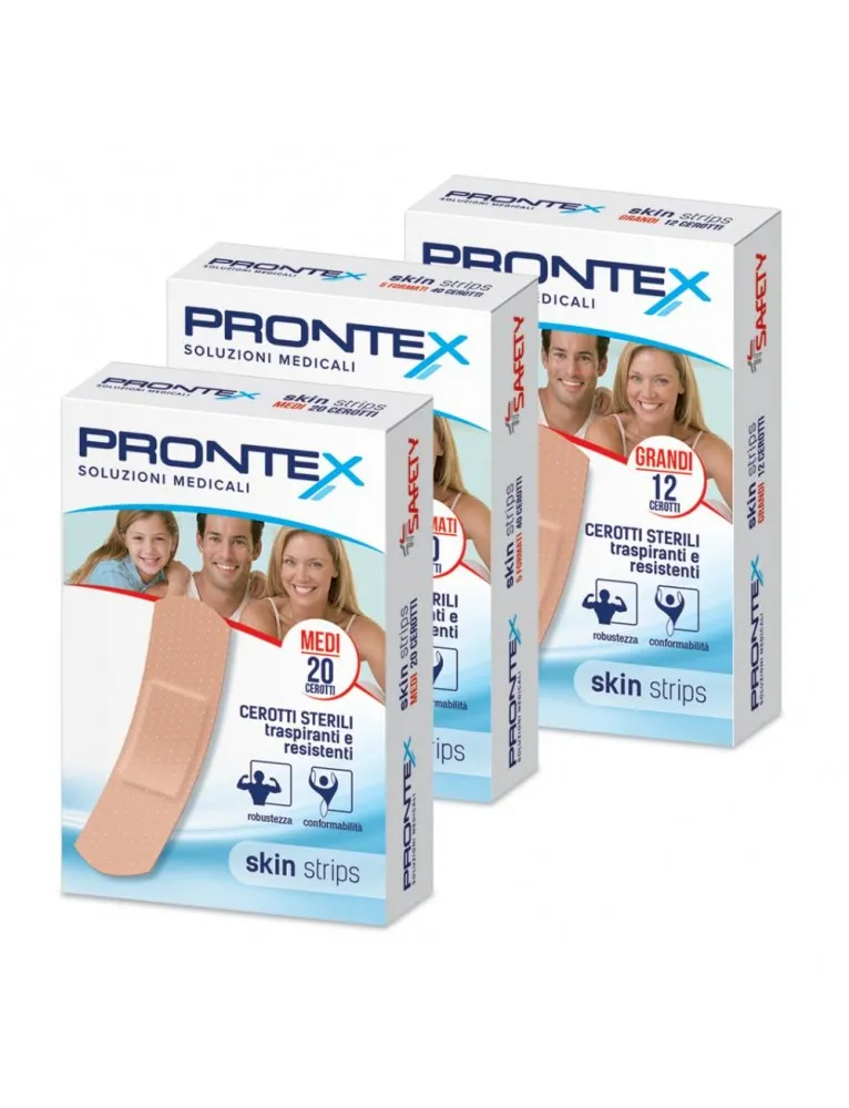 PRONTEX Skin Strips Ass.40pz