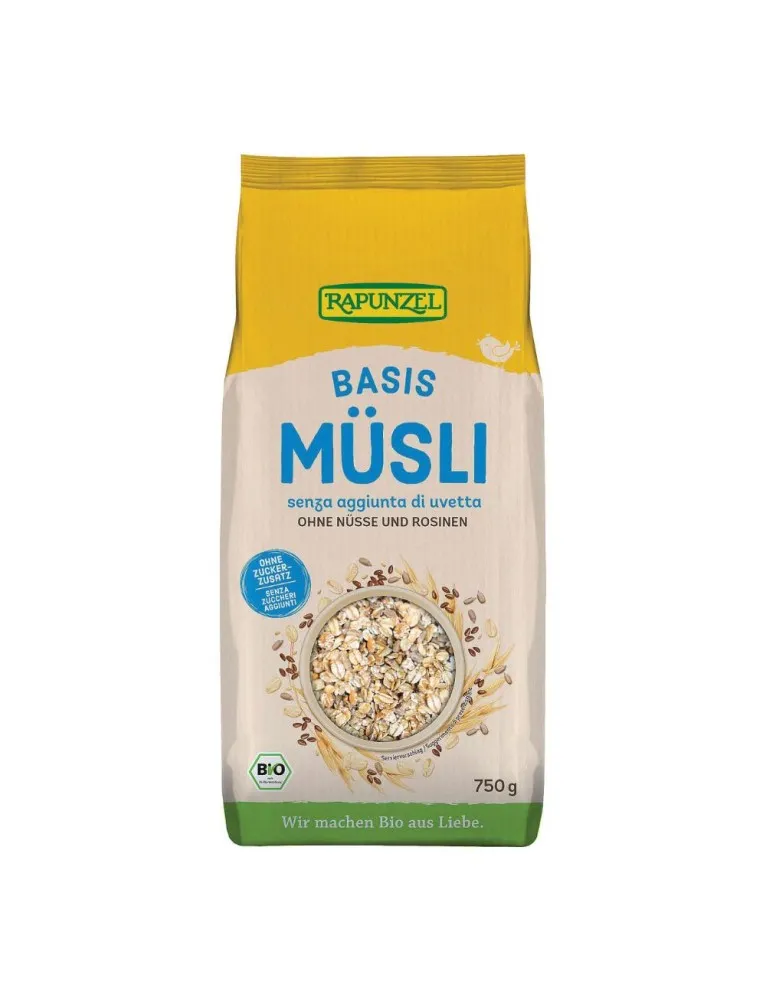 RAPUNZEL BASIS MUESLI 750G