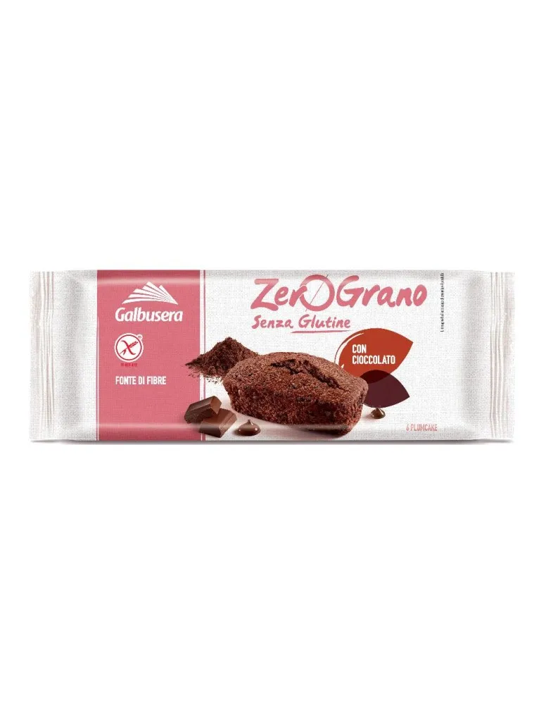 ZEROGRANO PlumCake Ciocc.6x37g