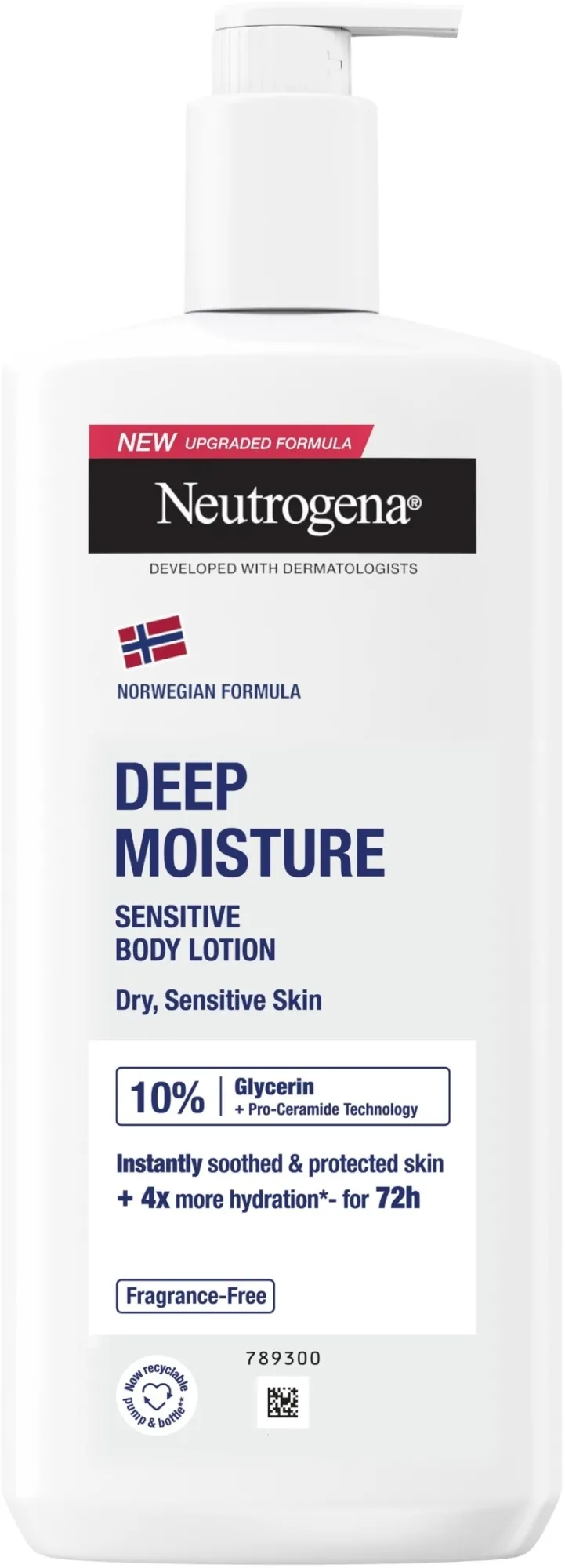 Latte corpo idratante per corpo pelli sensibili