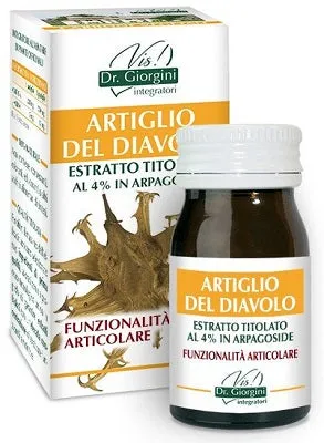ARTIGLIO DEL DIAVOLO ESTRATTO TITOLATO 60 PASTIGLIE