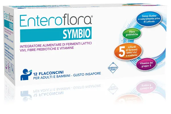 ENTEROFLORA SYMBIO 12 FLACONCINI DA 10 ML