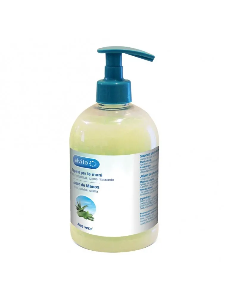 Alvita Sapone Mani Aloe Vera 500ml
