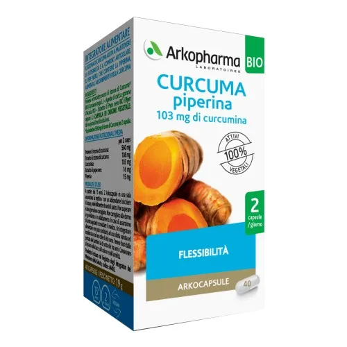 ARKO CAPSULE CURCUMA+PIP BIO 40 CAPSULE