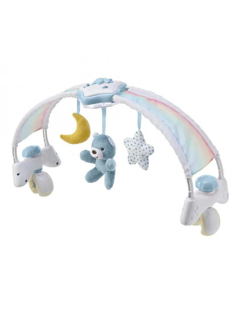 Chicco Gioco Rainvow Sky Arco Lettino Arcobaleno Azzurro 1 Pezzo