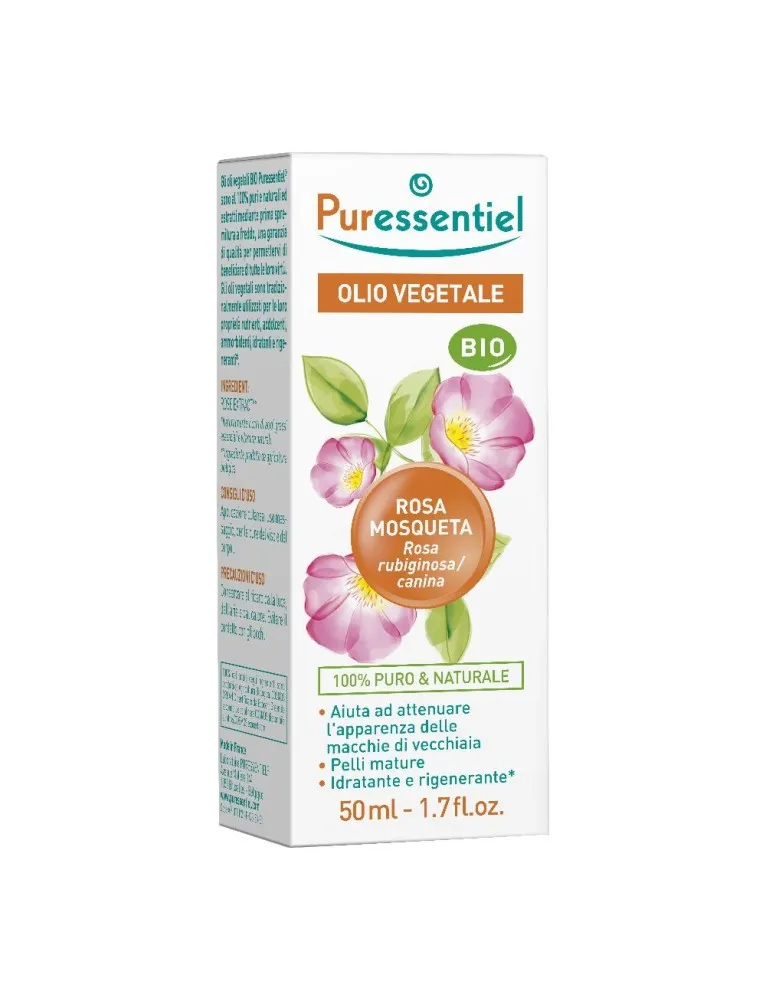 Puressentiel olio vegetale rosa mosqueta 50ml