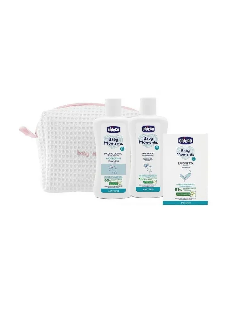 Chicco Baby Moments Beauty Bag Rosa